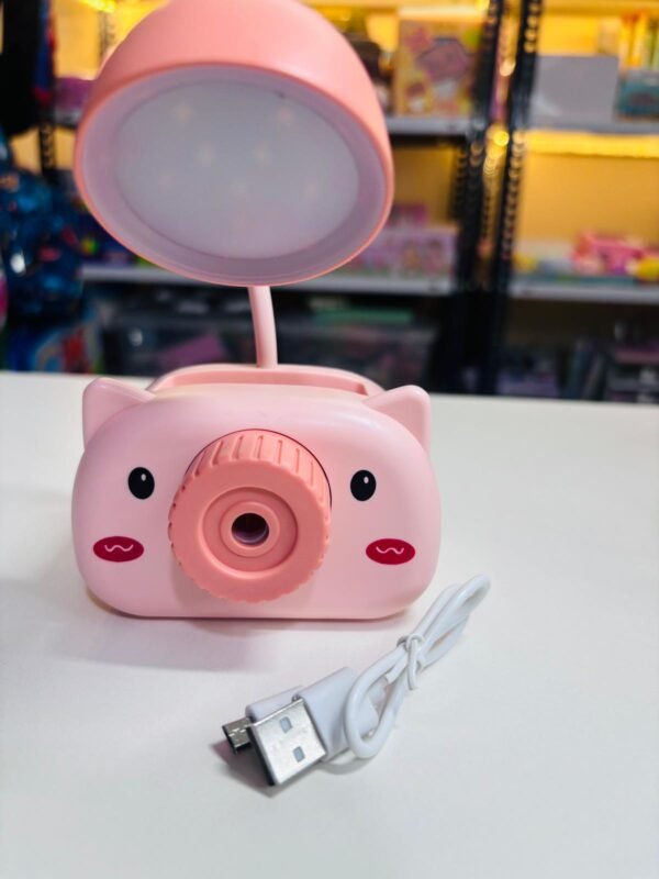 Pink Camera Lamp