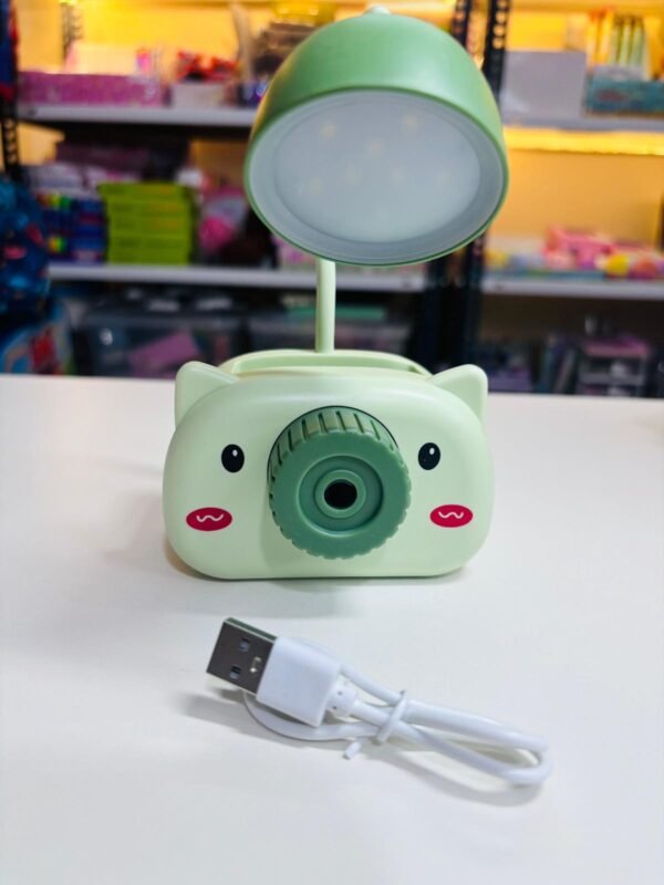 Green Camera Lamp